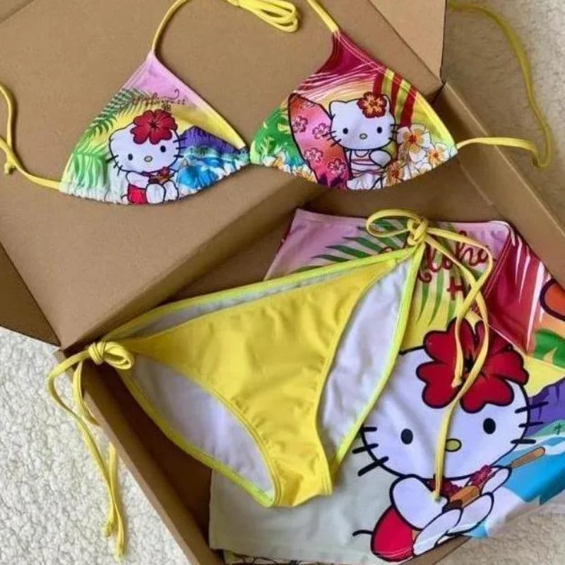 希少 新品 HELLO KITTY OPEN YY BIKINI ビキニ 水着 希少 新品