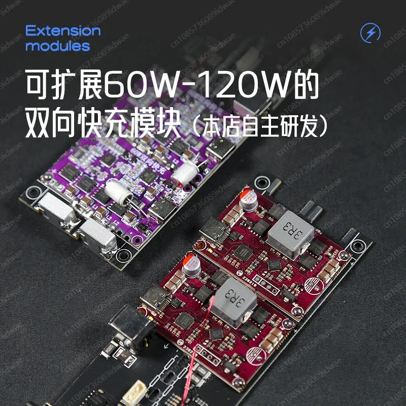 100W 고출력 모바일 전원 공급 장치, 16개 배터리 네스팅, IP5389 파워 뱅크, 양방향 고속 충전, 전체 프로토콜 지원