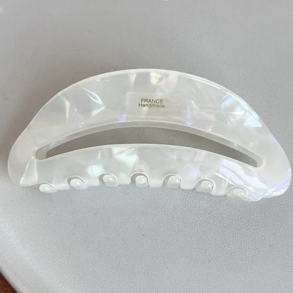 헤어드레스 대형 헤어 클로 10.5CM 아세테이트 헤어핀 레드 헤어웨어 소녀 여성용