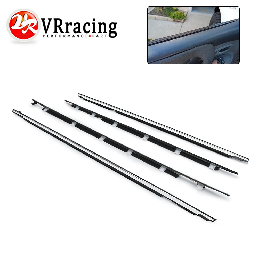 

Car Weatherstrips Window Moulding Seal Belt For For 91-97 Toyota Land Cruiser 96-98 Lexus LX450 4.5L L6 Replacement Trim