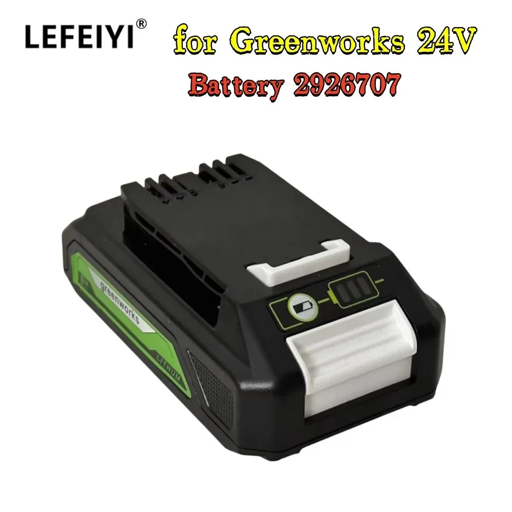 

Replace Greenworks Battery 24V4Ah2926707 Bag 7082984