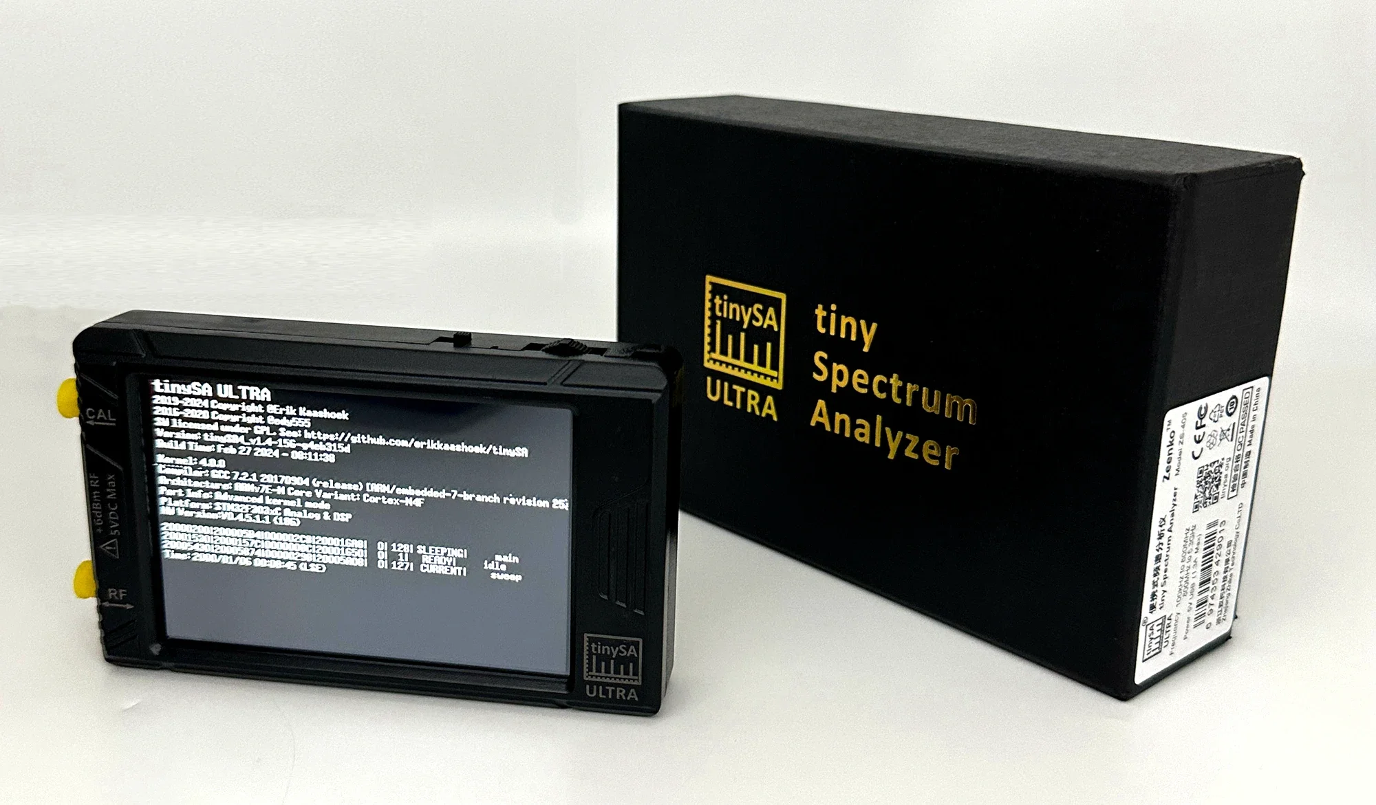 Zeenko ZS-407 7.3GHz Handheld Tiny Spectrum Analyzer tinySA ULTRA