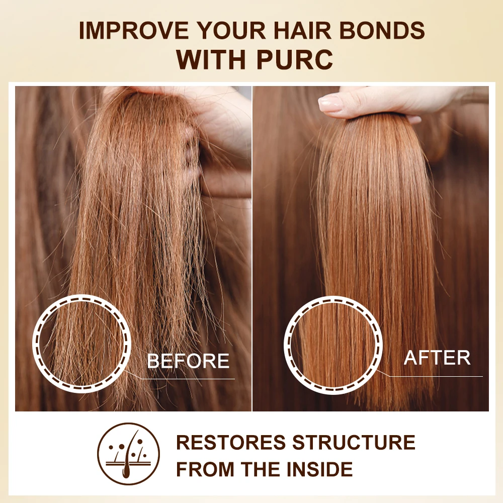 PURC Magical Hair Mask Argan Oil Keratin Hair Treatment Smoothing