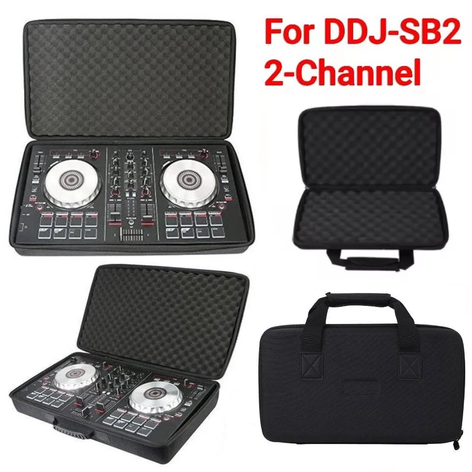 Custodia rigida in EVA Custodia protettiva antiurto per controller DJ Borsa da viaggio protettiva per DDJ-RB/DDJ-SB/DDJ-SB2/DDJ-SB3 a 2 canali - immagine 2
