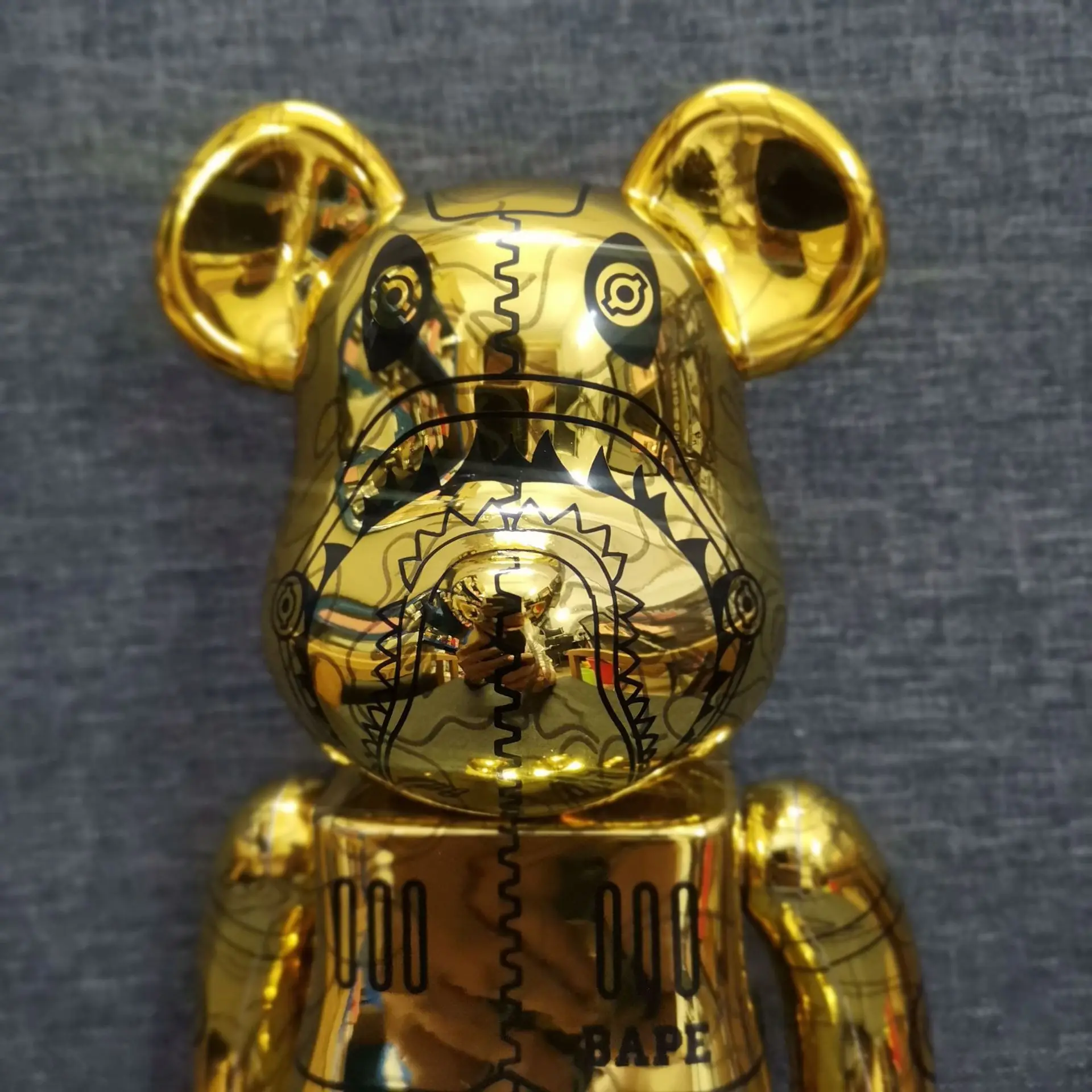 BE@RBRICK ピカチュウ GOLD CHROME Ver100& 400％ BE@RBRICK SERIES 50