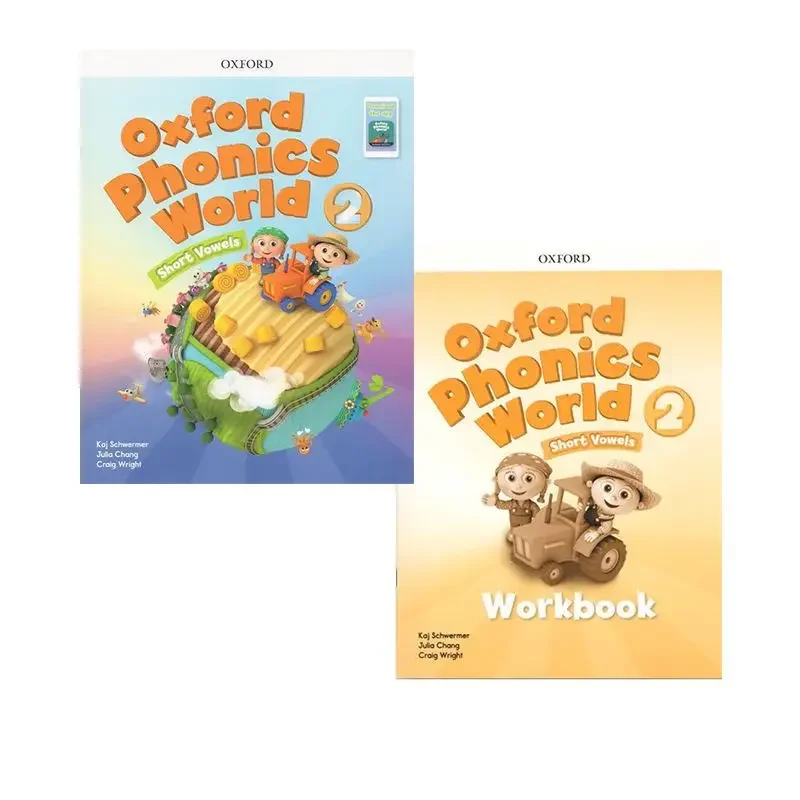 Oxford Phonics Textbook 10 Books English Teaching Learning Books for Children Workbooks English Textbooks