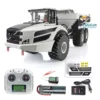 1/14 Metal 6*6 RC Articulated Truck RTR Hydraulic Remote Control Dumper Car Model Motor ESC Lights Toys THZH1289 1