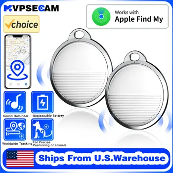 Smart Airtag Bluetooth GPS Tracker Work with Apple Find My APP ITag Air Tag Tracker Locator Pet Key Finder for IOS 1