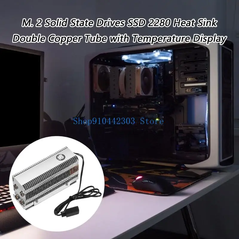 L4MD Advanced Cooling System für M.2 2280 SSD – Detail 9