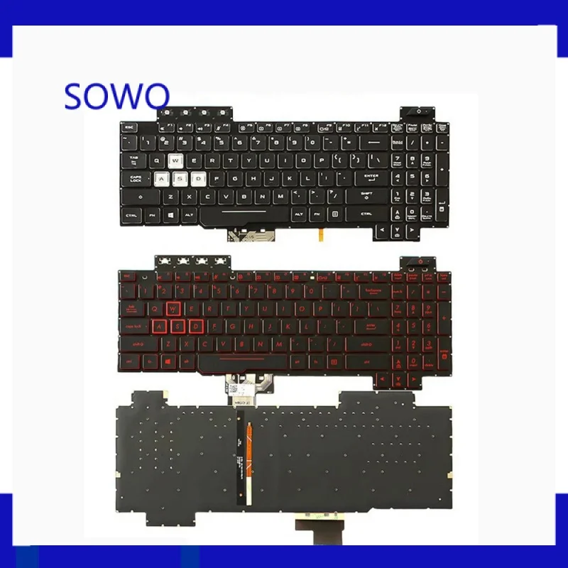 

New Keyboard with backlit for ASUS FX80 FX80GE FX80GM FX80GD FZ80G FX86 FX86S FX95 FX95D FX504 FX505 FX705