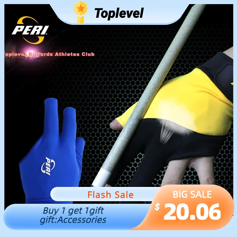 PERI Official Store PERI Glove Lycra Fabric Billiard Gloves Nonslip