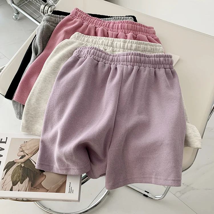 AOSSVIAO 2026 Sommer Damen Shorts Elastisch Niedliche Mädchen Koreanische Sporthose Locker Harajuku Einfache A-Linien Kurze Hose – Detail 17