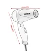 1500W Mini Portable Hair Dryer Compact Traveller Blower - GW-555 Foldable Low Power School Students Air Blower 6