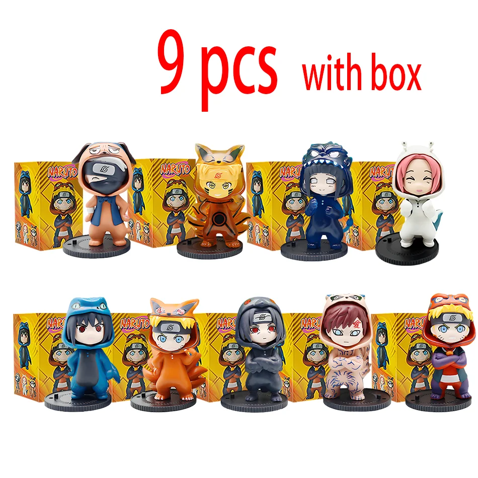 Naruto Anime Blind Box Figures - Collectible Action Figurines and Decorative Ornaments