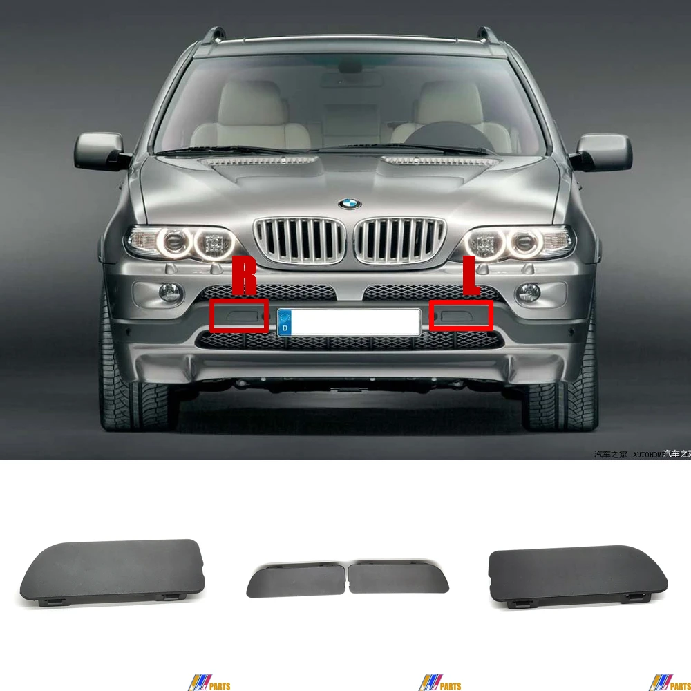 【プボディキ】 Front Bumper 0006 BMW X5 4.8is Look Duraflexフロントバンパーリップボディキット