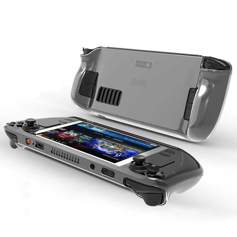 Transparent Shockproof TPU Carry Case for Steam Deck Oled Console