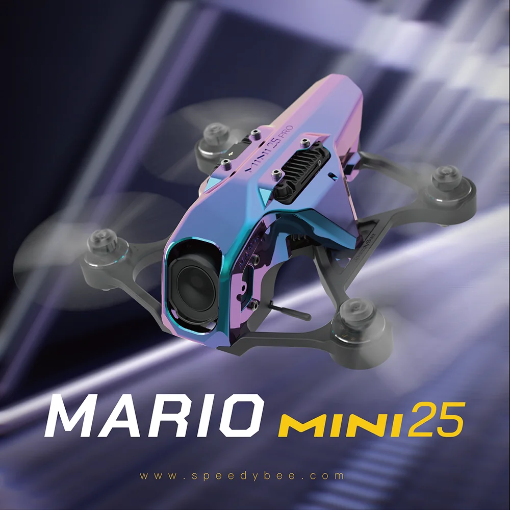 SpeedyBee Mario Mini25 O4 Air /O4 PRO for FPV Freestyle Racing Built-in ELRS 2.4G DIY Parts AT32F435 thumbnail 3