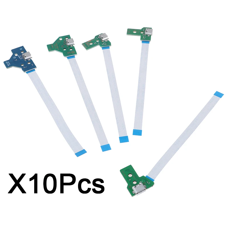 Carregamento Usb Porto Soquete Board com Cabo de Fita Flex Controller Board Ps4 Pro Jds001 Jds011 Jds030 Jds040 55