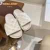 2025 New Summer Slippers for Women, Fashionable and Versatile, Internet Red, Sponge Cake Relief, Outerwear Cool Slippers 4