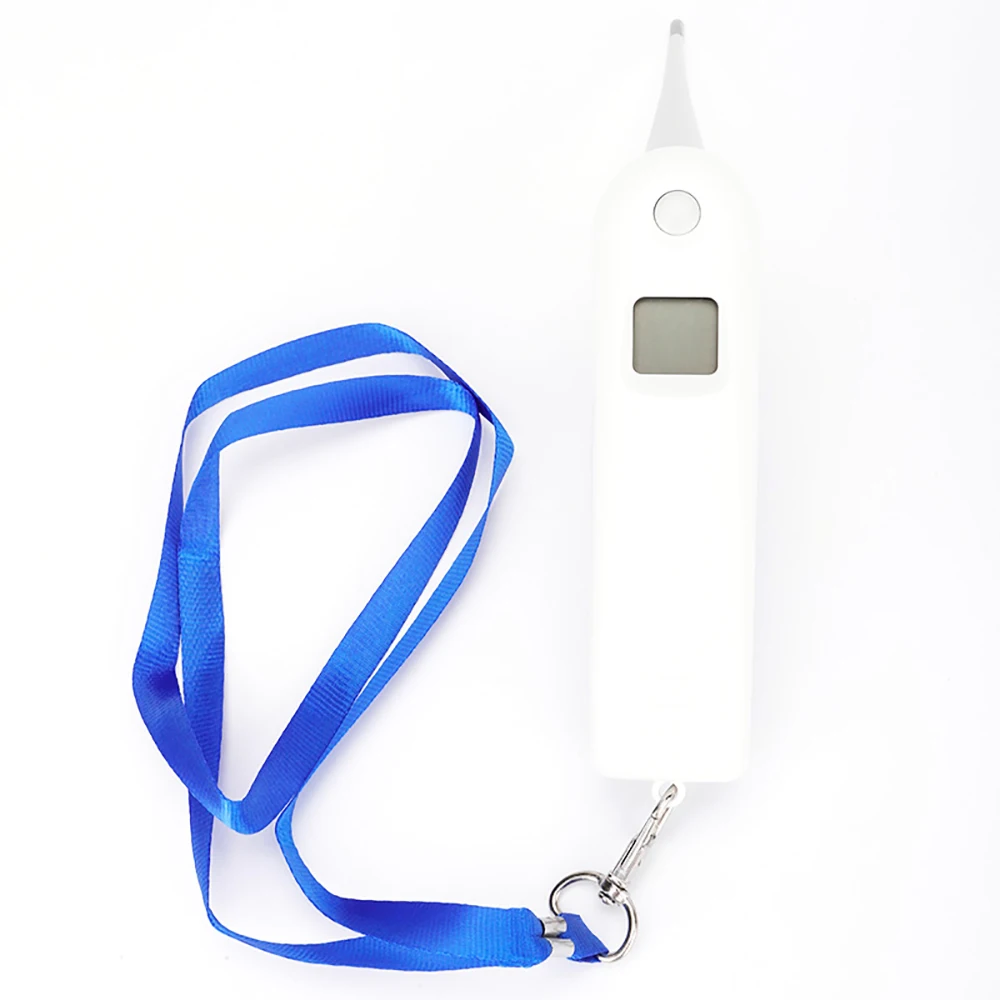 Animal Thermometer Pet Vet Animal Rectal Temperature Large LCD Screen Animal Accurate For Cattle Horse Pig Sheep Dog Cat Thermograph Supplies