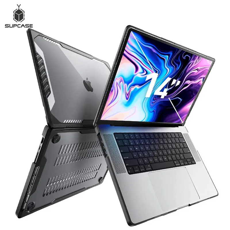 Supcase para Macbook Pro 14 Case 2023 2023 M3m3 Prom3 Maxm2 Prom2 Max A2779m1 Prom1 Max A2442 Capa Protetora