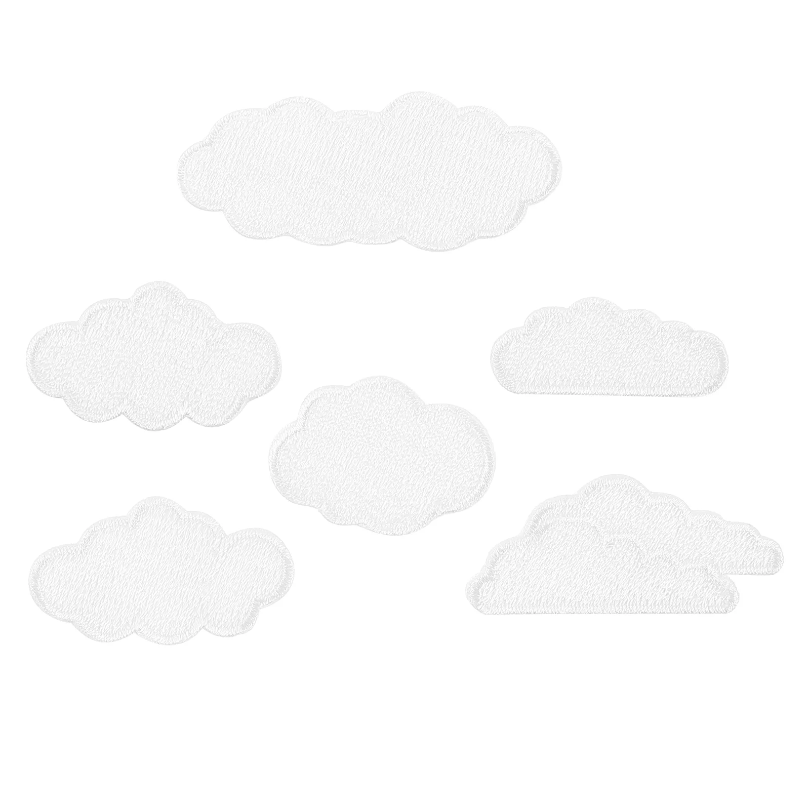 바느질 천 스티커 의류 수리 재료, DIY 패치, 청바지 문자 장식, 의류 수리 자수 스레드, 6 개