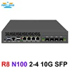 Partaker Firewall Hardware Network Security Server Mini 1U 9.5 Inch Rack-mounted Intel N100 4 LAN 2.5Gb 1G/10G SFP OPNsense 1