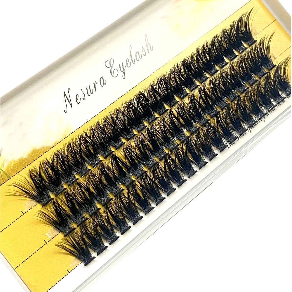 VIP customer customization 40D 60D 80D Mink Eyelashes 60 Bundles Natural Eyelash extension 3D Russia Individual Eyelash Cluster 2