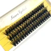 VIP customer customization 40D 60D 80D Mink Eyelashes 60 Bundles Natural Eyelash extension 3D Russia Individual Eyelash Cluster 2