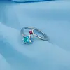 Your Name Anime Ring Gemstones Crystal Meteor Lovers Adjustable Size Ring Fashion Jewelry Cosplay Xmas Gift Wholesale 4