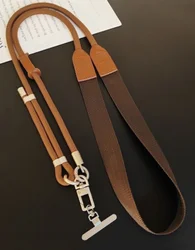 Outdoor Crossbody Lanyard Phone Case with Adjustable Necklace Strap & Durable Clip - Other (Brown)
