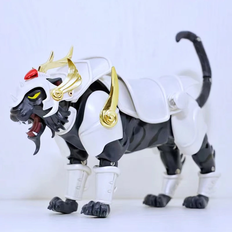 Yoyo Model Action Figure Yoroiden Samurai Troopers Ronin Warriors Black Flame King Black Tiger Mobile Alloy Anime Figure Toys