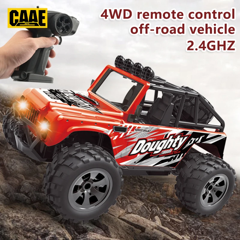 

RC Car 4WD With LED Lights 2.4G Radio Remote Control Car Drift Monster Truck Off-Road Driftmonster Trucks Toys for Boys