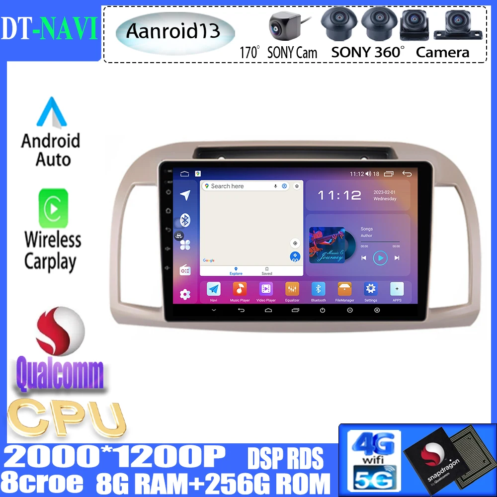 For Nissan March 3 K12 2002 - 2010 Navigation Multimedia Video Player  Android Auto Car Radio GPS Stereo Carplay WIFI No 2din DVD - AliExpress