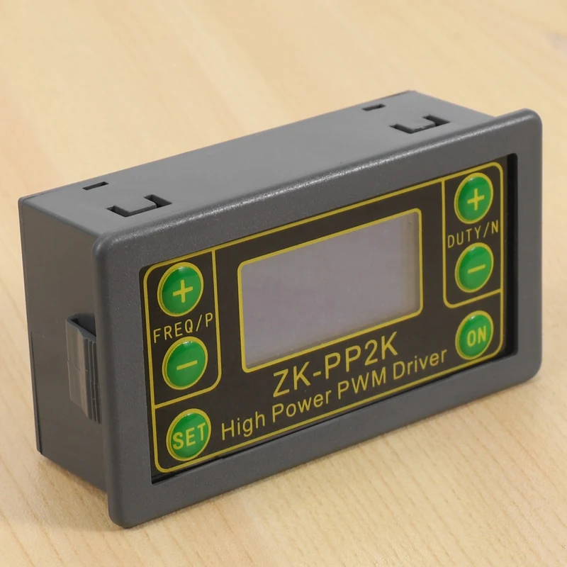 ZK-PP2K PWM 모터 속도 컨트롤러 레귤레이터, 조절식 LED 조광기 펄스 주파수 듀티비, DC 3.3-30V, 12V, 24V, 8A, 150W