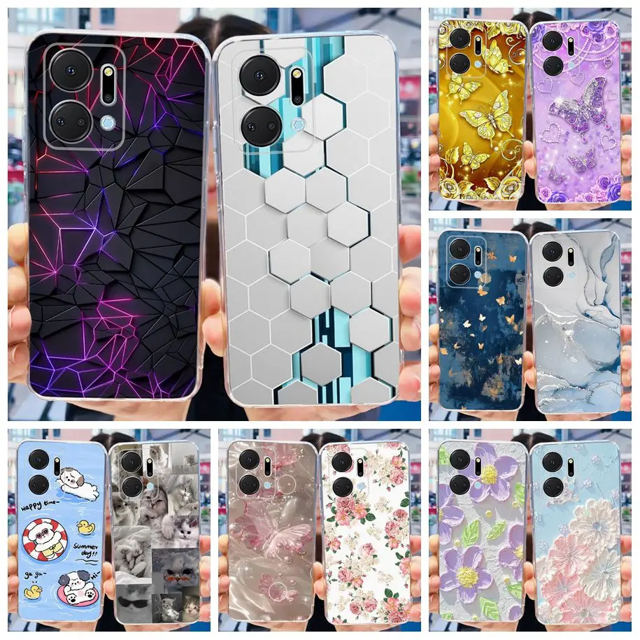 Fashionable Marble Butterfly Silicone Phone Case Cover – Soft and Stylish Protection