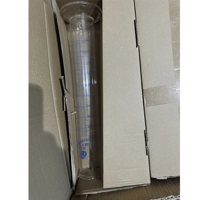 Glass Laboratory Measuring Cylinder Graduate 1pc 1000ml