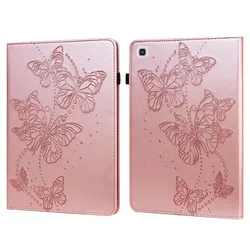 Elegant Tree Design Tablet Cover - Protective Case for Samsung Galaxy Tab Series (Rose Gold HD BX)