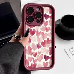 Vibrant Love Art Phone Case Cover - Moto Edge 60 STYLUS (Wine red - YYDSF4604)