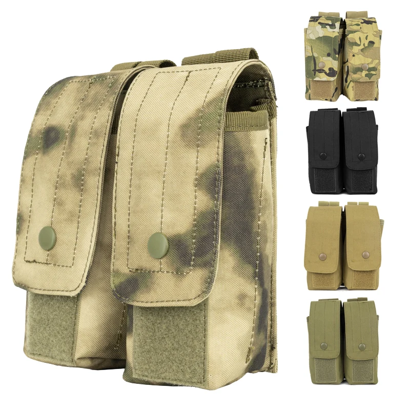 

Double Ar/Ak Mag Pouch 7.62 Magazine Pouch For 762 AK Rifle Mag Bag Holder 600D Tactical Accessory Tool Bag Outdoor Equipment