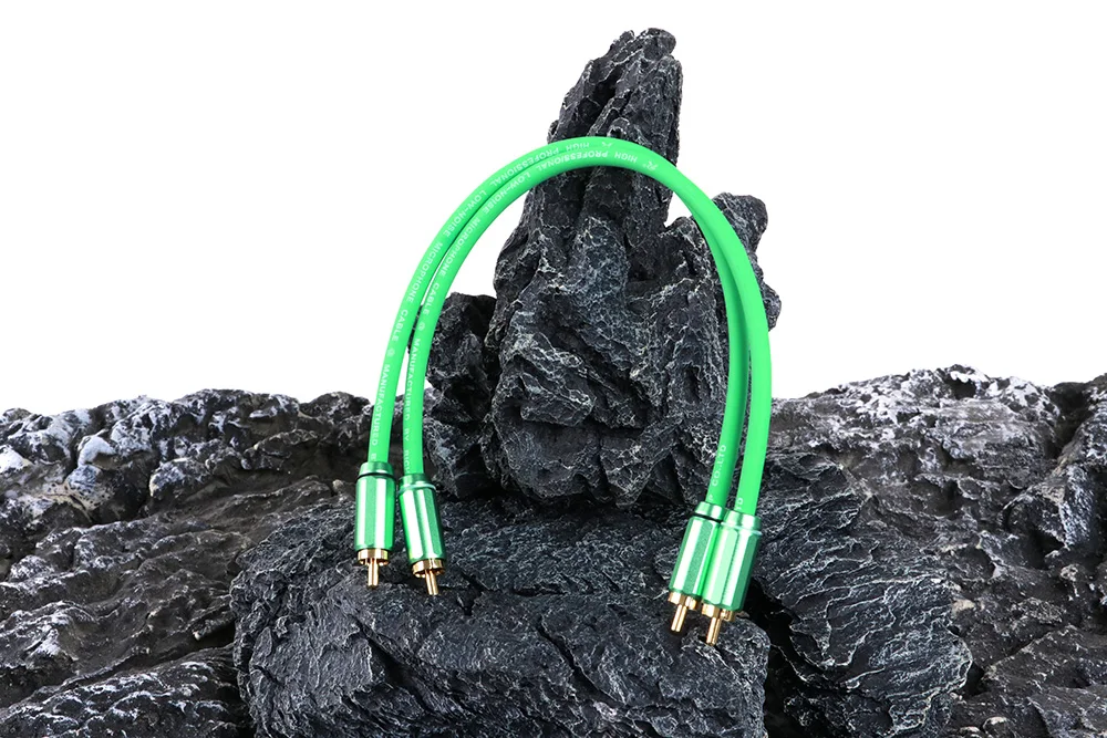 90-Grad-RCA-Stecker auf rechtwinkliges Cinch-Stecker-Stereo-Audio-Verlängerungskabel für Heimkino, HDTV-Verstärker, Hi-Fi-System, Lautsprecher – Detail 14