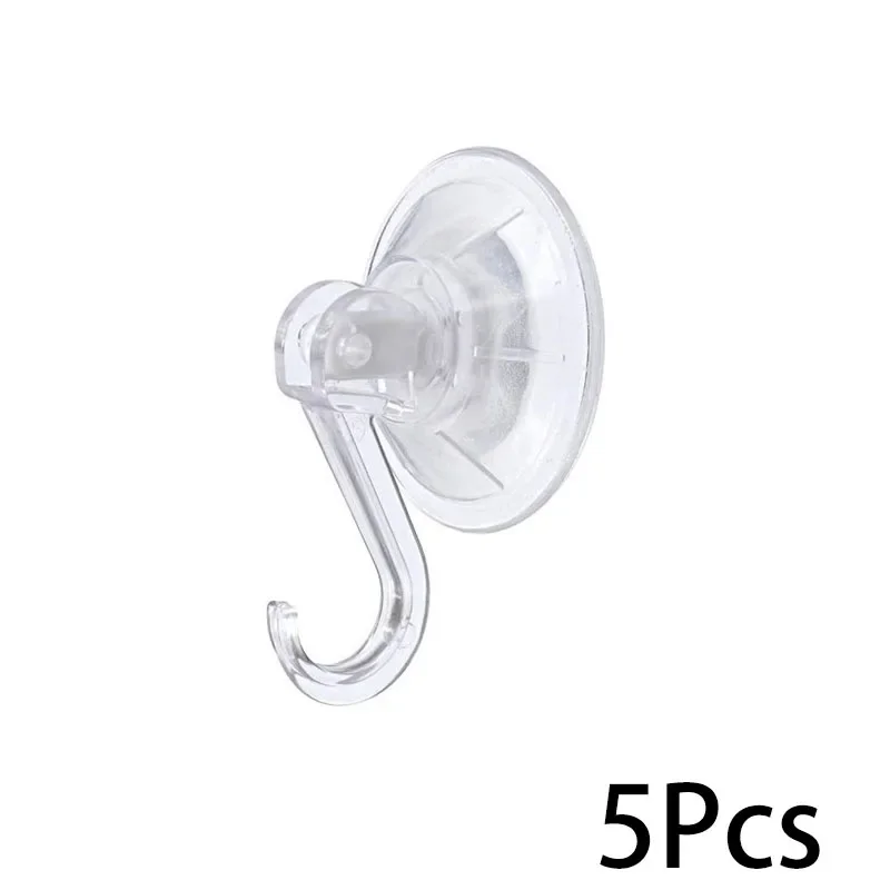 Transparent Reusable Heavy-Duty Suction Cup Hook