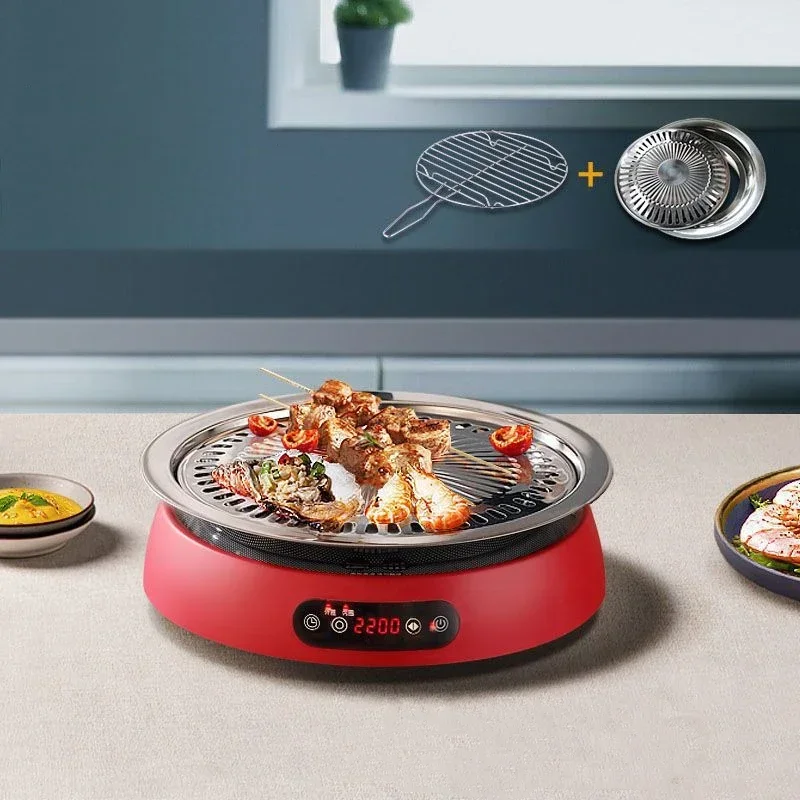 New Electric Ceramic Stove Household Stir-fry Light Wave Stove Intelligent Table Tea Tea Cooking Multifunctional
