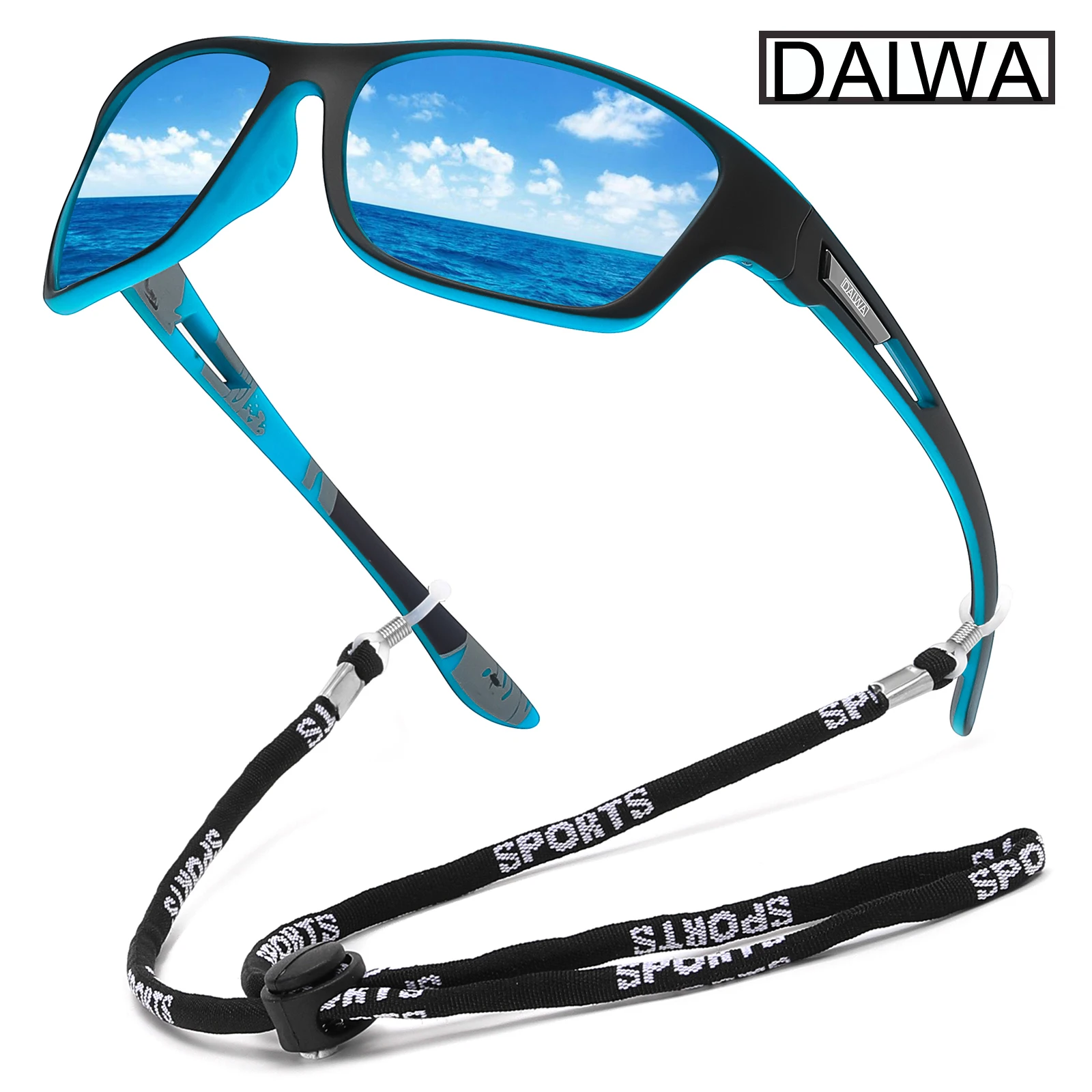 Dalwa Angeln Gla Polarisierte Sonnenbrille Männer Frauen UV400 Brille Wandern Klassische Sonnenbrille_voghion.com