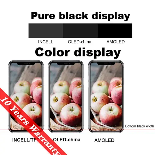 PINZHENG High Quality Display INCELL LCD OLED OEM AMOLED For iPhone XS MAX X XR 11 12 13 MINI PRO PROMAX Screen Replacement - Image 4