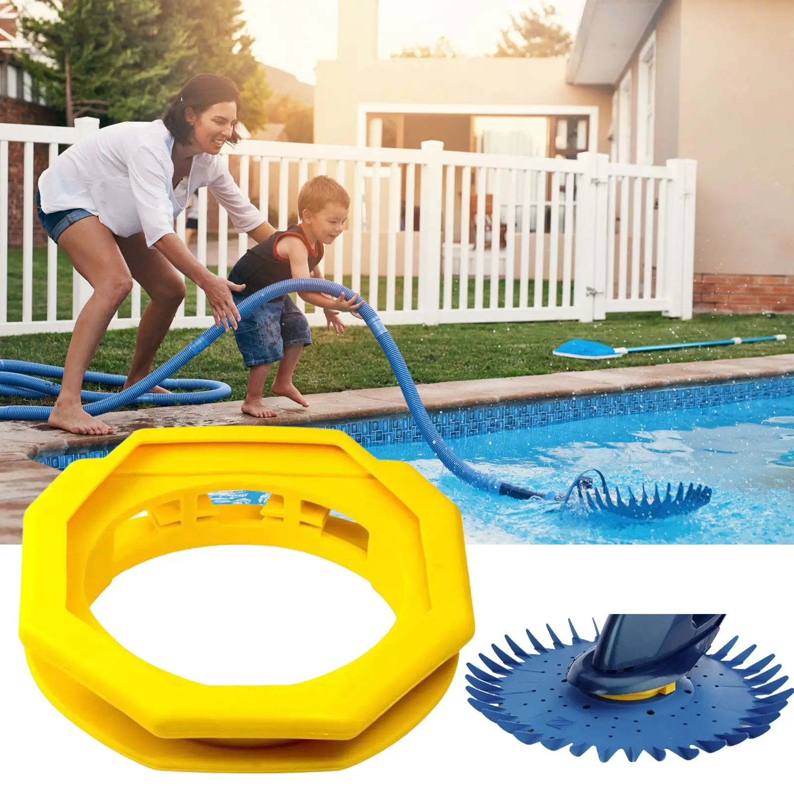 PULITORE PISCINA PER segni zodiacali Baracuda casa pulizia alta qualità EUR 27,15 - IT