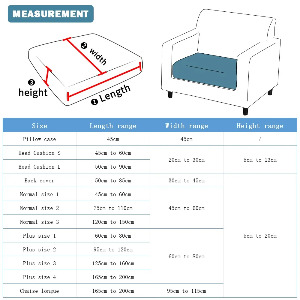 Adjustable Sofa Covers Jacquard Sofa Seat Cushion Cover Stretch Couch Cover L Shaped Sofa Slipcover For Living Room Home Decor 2