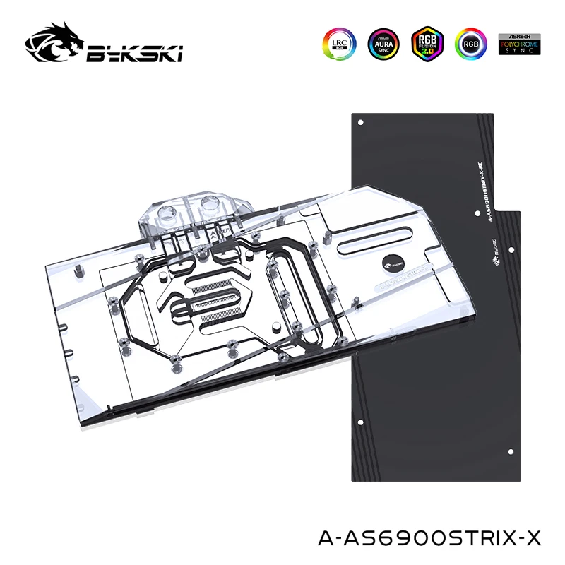 Bykski Computer Water Cooler Per Telsa P4/T4 Vga Blocco Di Raffreddamento Della Scheda Grafica, 12V 4Pin/5V 3Pinn-Tesla-P4-X