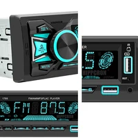 SINOVCLE Car Radio 1din Srereo Bluetooth MP3 Player FM Receiver With Remote Control AUX/USB/TF Card In Dash Kit - Image 4