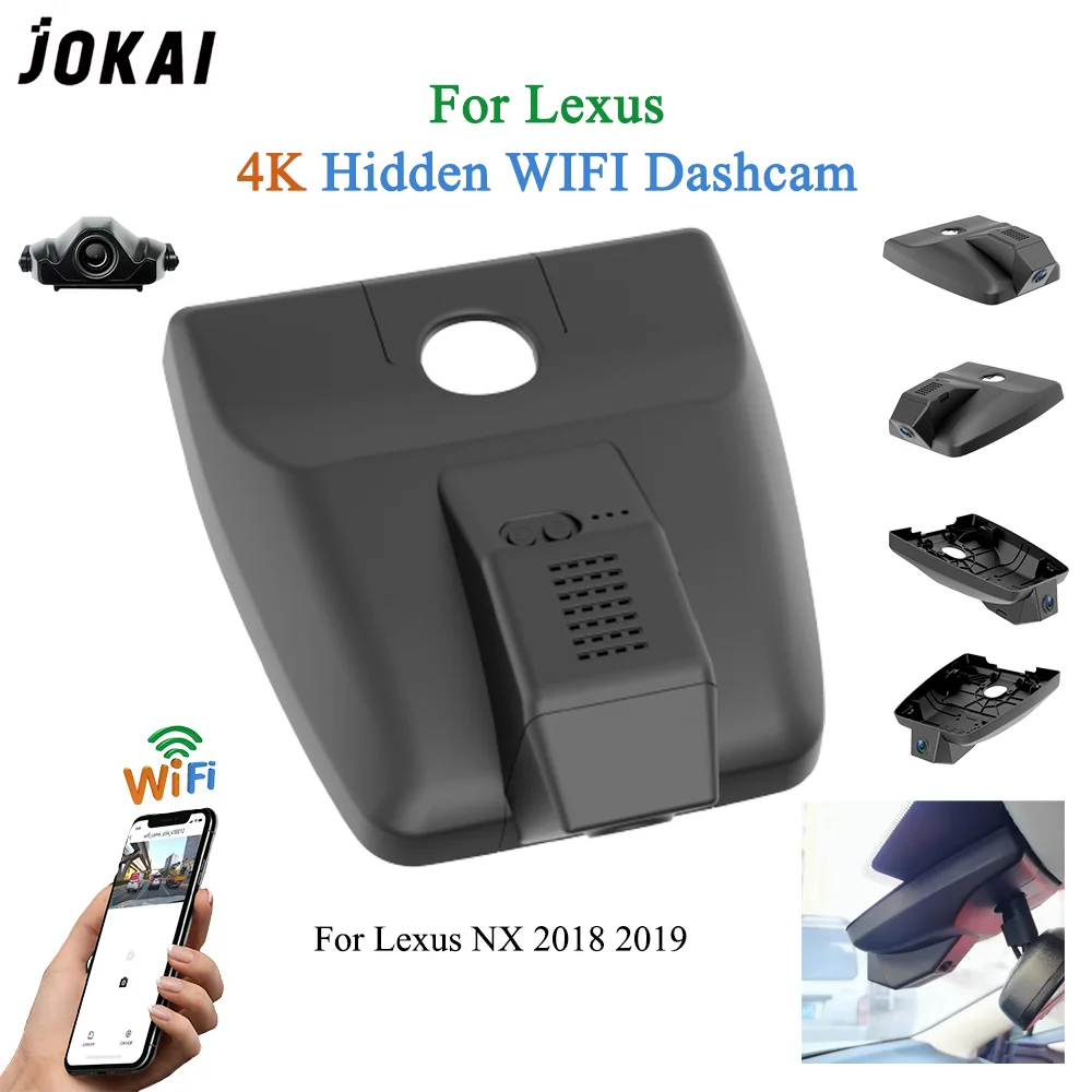 For Lexus Nx 2018 2019 Front And Rear 4k Dash Cam For Car Camera